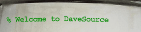 Welcome to DaveSource